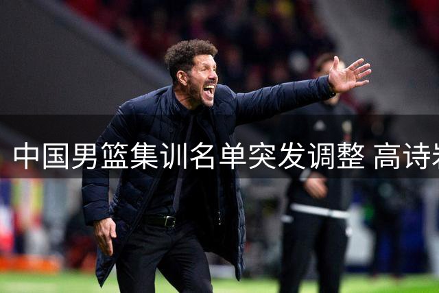 中国男篮集训名单突发调整 高诗岩冯傲离队胡明轩火线增援